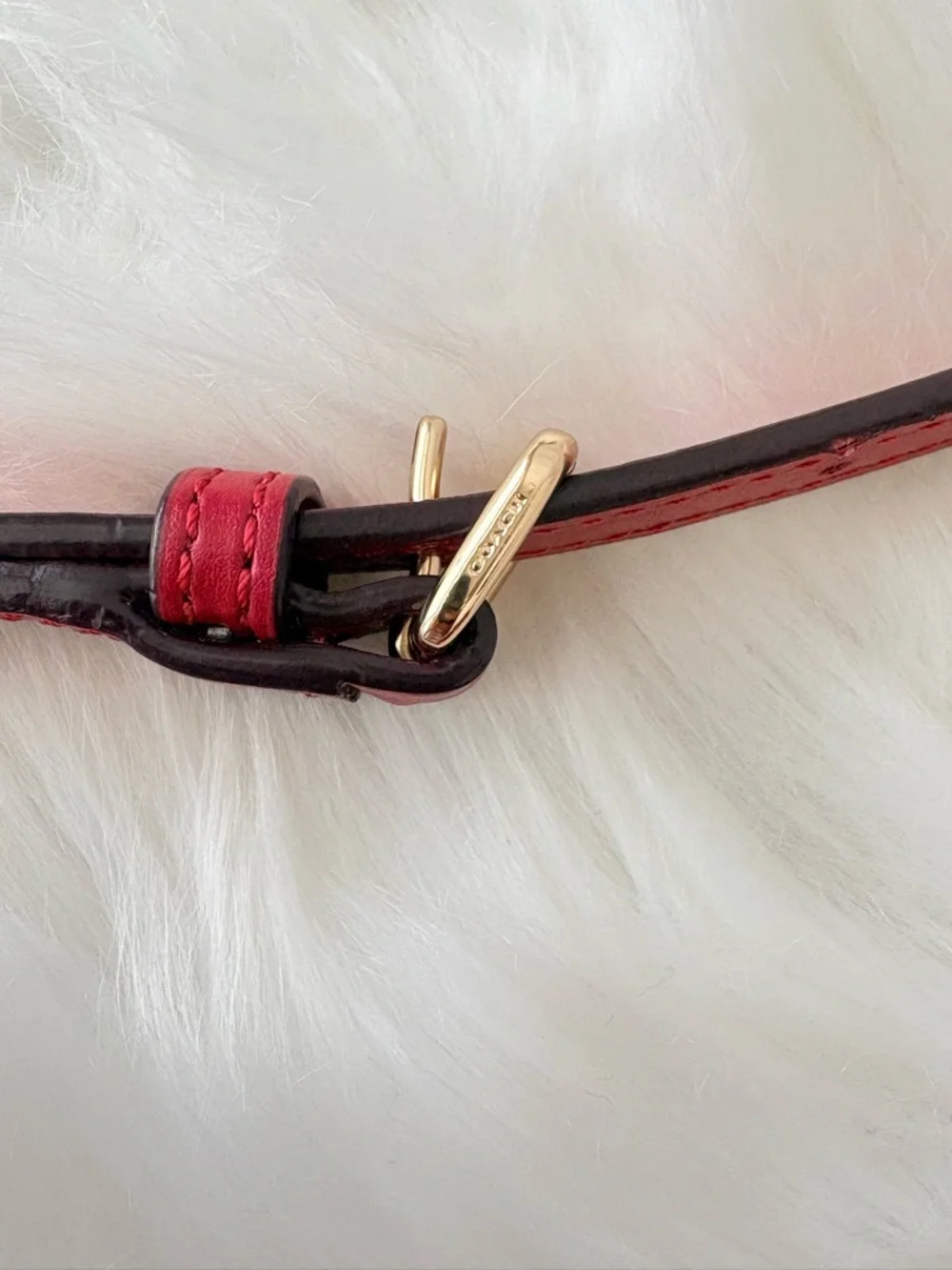 Tory Burch‎ Red saffiano Crossbody Wallet on Chain